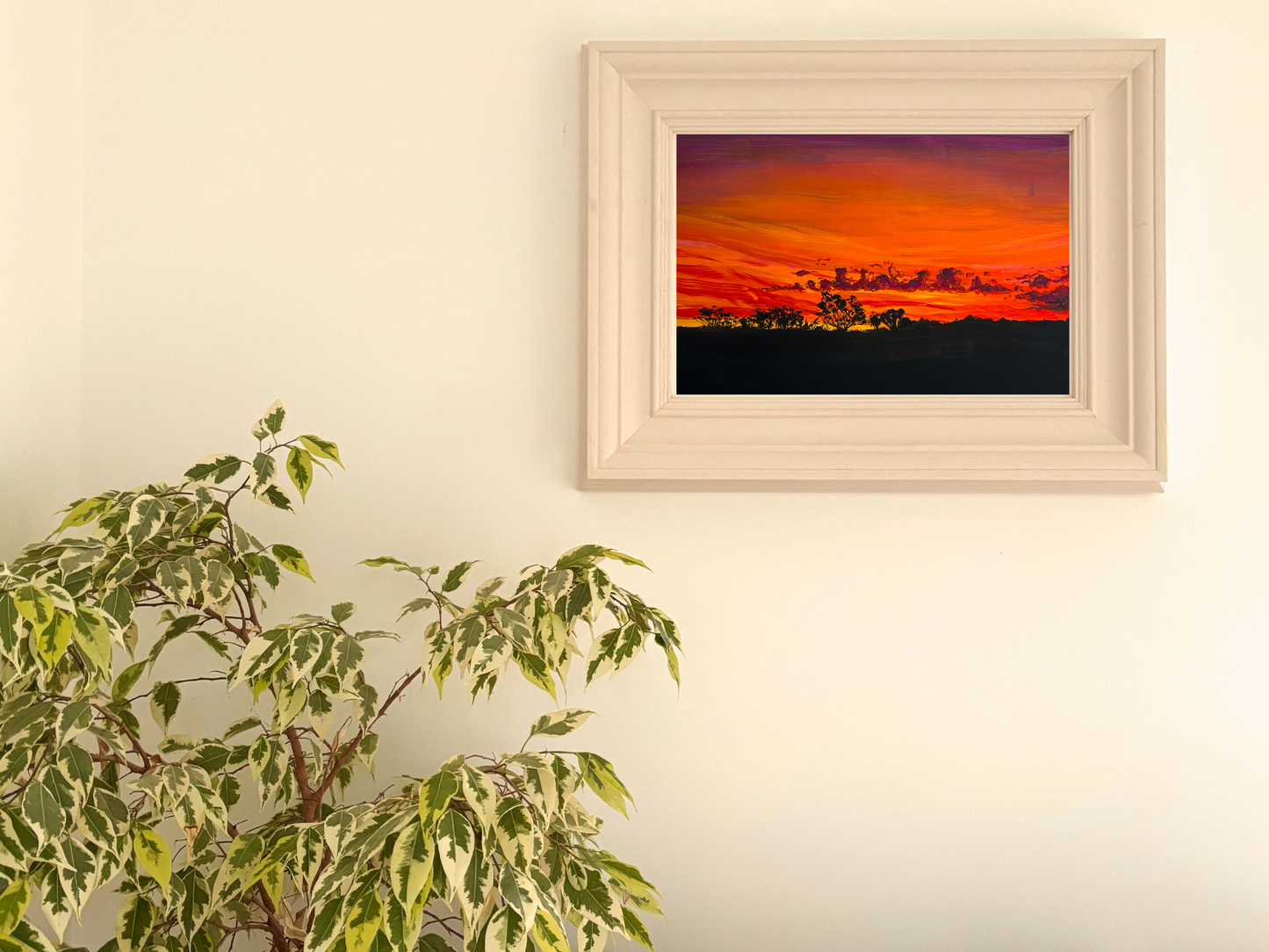 Cabin View at Sunset