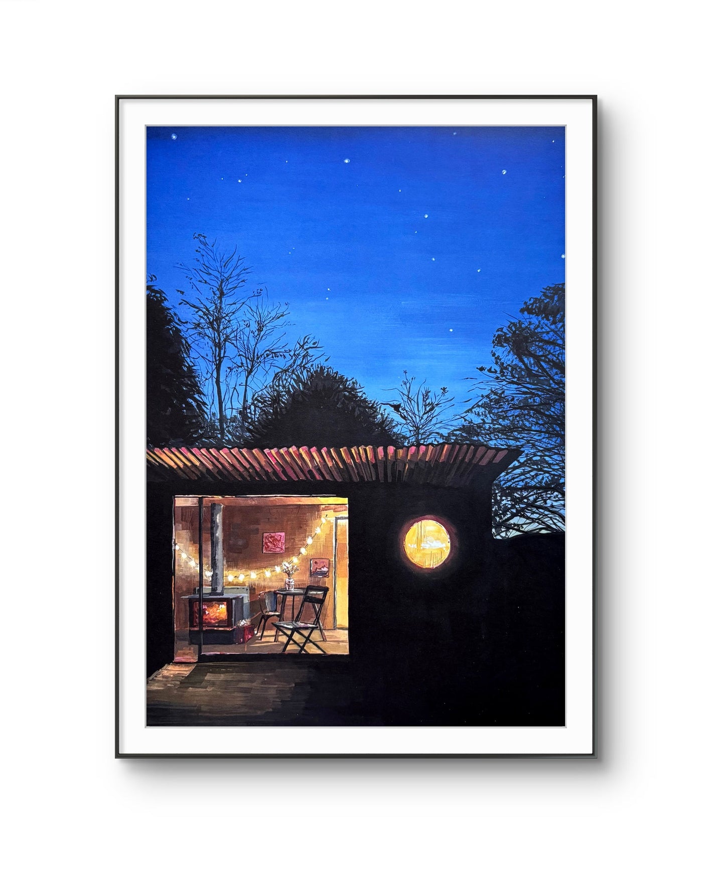 Nostalgic Glow Print